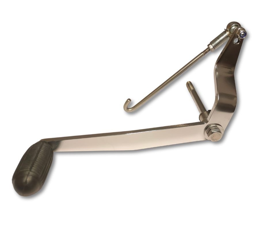 PIOKIT Kompletní zesílená řadicí páka / řadička cestovní, nerez, CZ, Jawa 50 550 / 555 00137