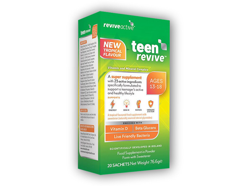 reviveactive Teen Revive 20 sáčků tropical (Imunita, odolnost, vitalita - dospívající)