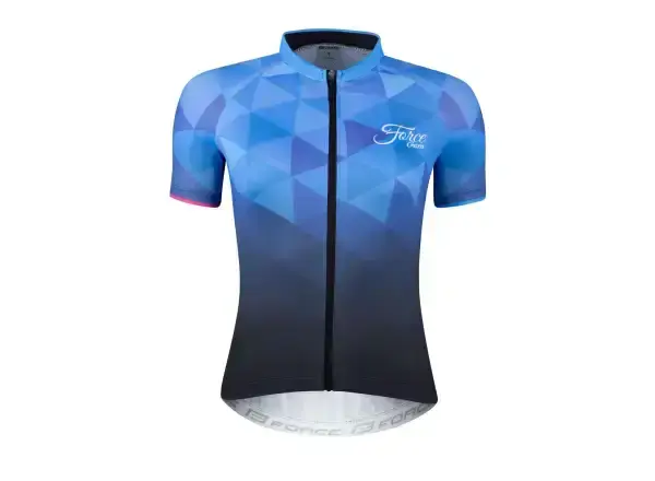Force Gem dámský dres krátký rukáv modrá vel. M