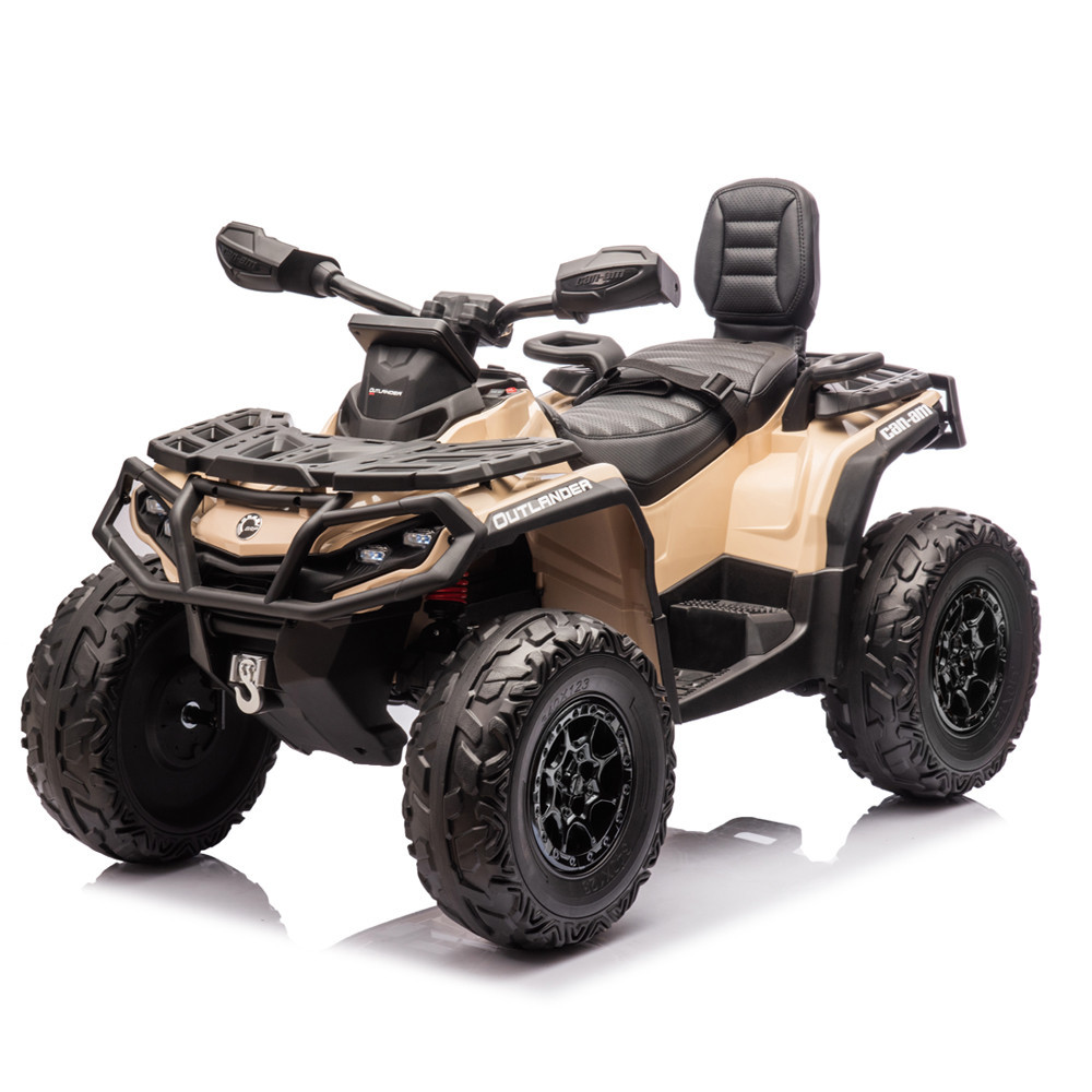 Mamido Mamido Dětská elektrická čtyřkolka Can-Am Outlander ATV 24V 4x200W RS béžová