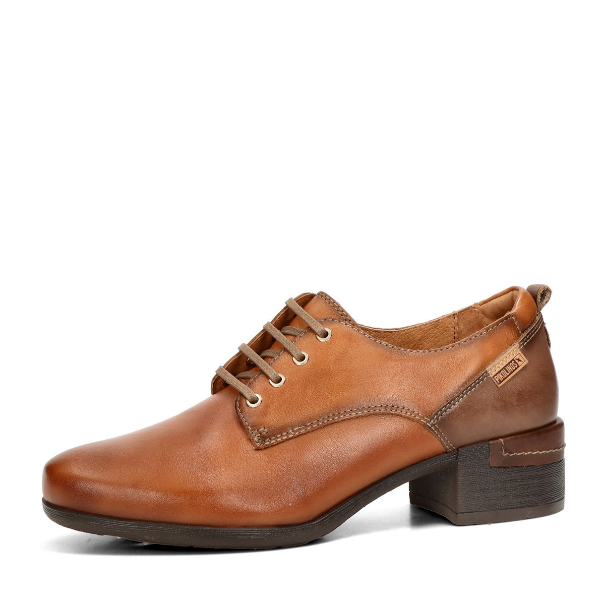 Pikolinos dámské kožené polobotky - hnědé - 36