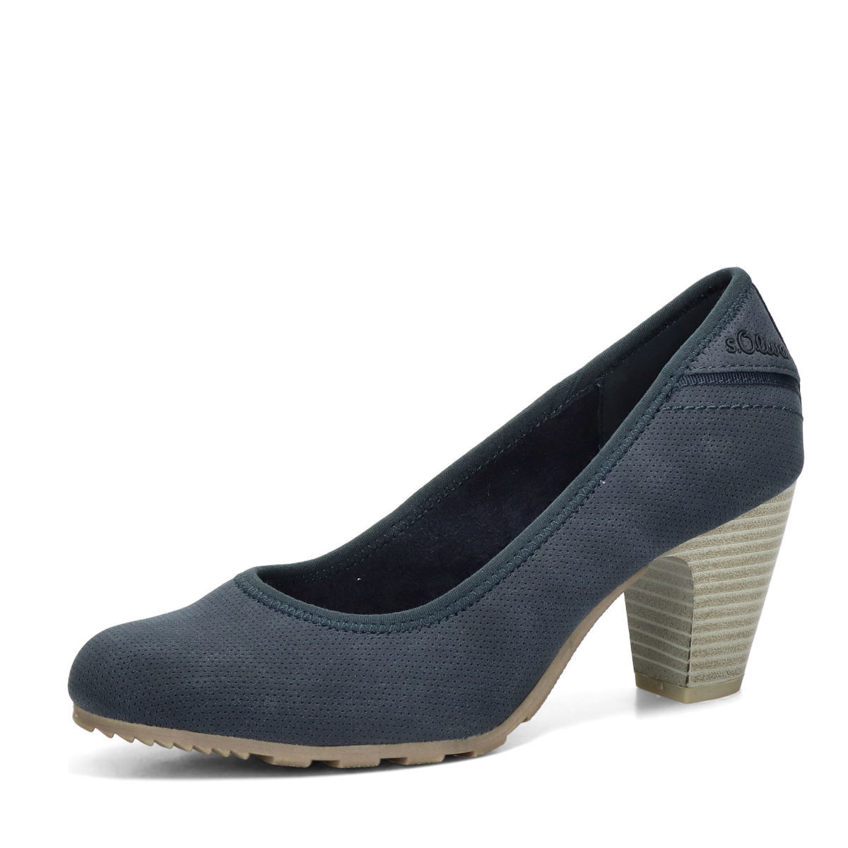 s.Oliver dámské každodenní lodičky - tmavomodré - 36