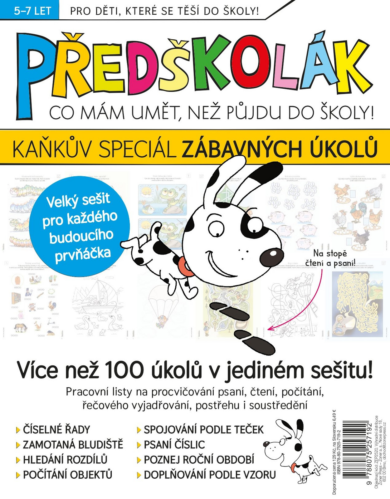 Předškolák speciál – Kaňkův speciál zábavných úkolů - Kolektiv