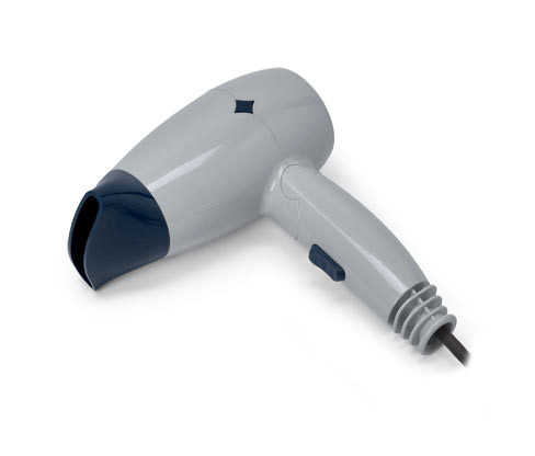 Tchibo - Cestovní vysoušeč vlasů - barva: modrá