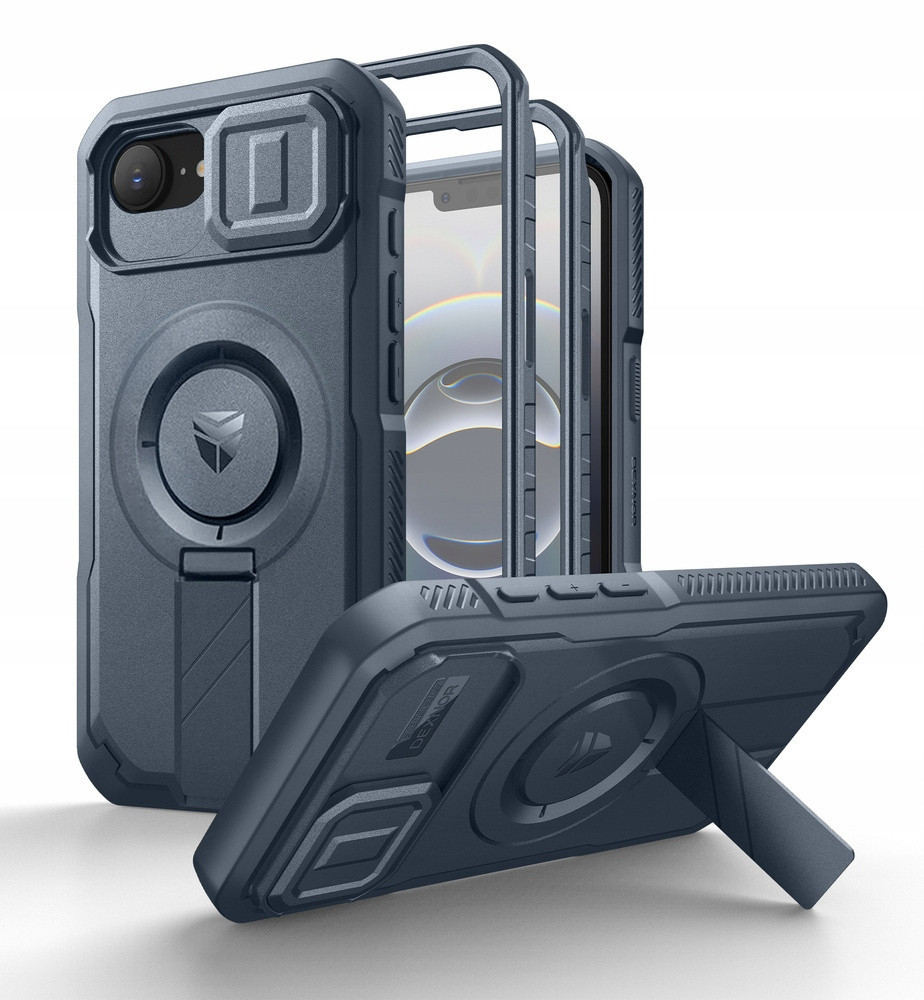 Pancéřové Pouzdro Dexnor pro iPhone 16e, rámeček s fólií chránící displej 360 case