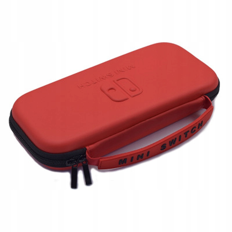 Pouzdro case premium logo s rukojetí pro konzoli Switch Lite Červené
