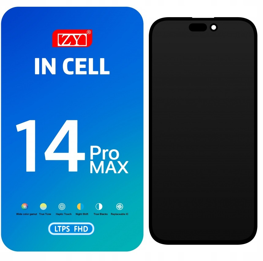 LCD Displej Pro Iphone 14 Pro Max Incell Zy Těsnění Obrazovky