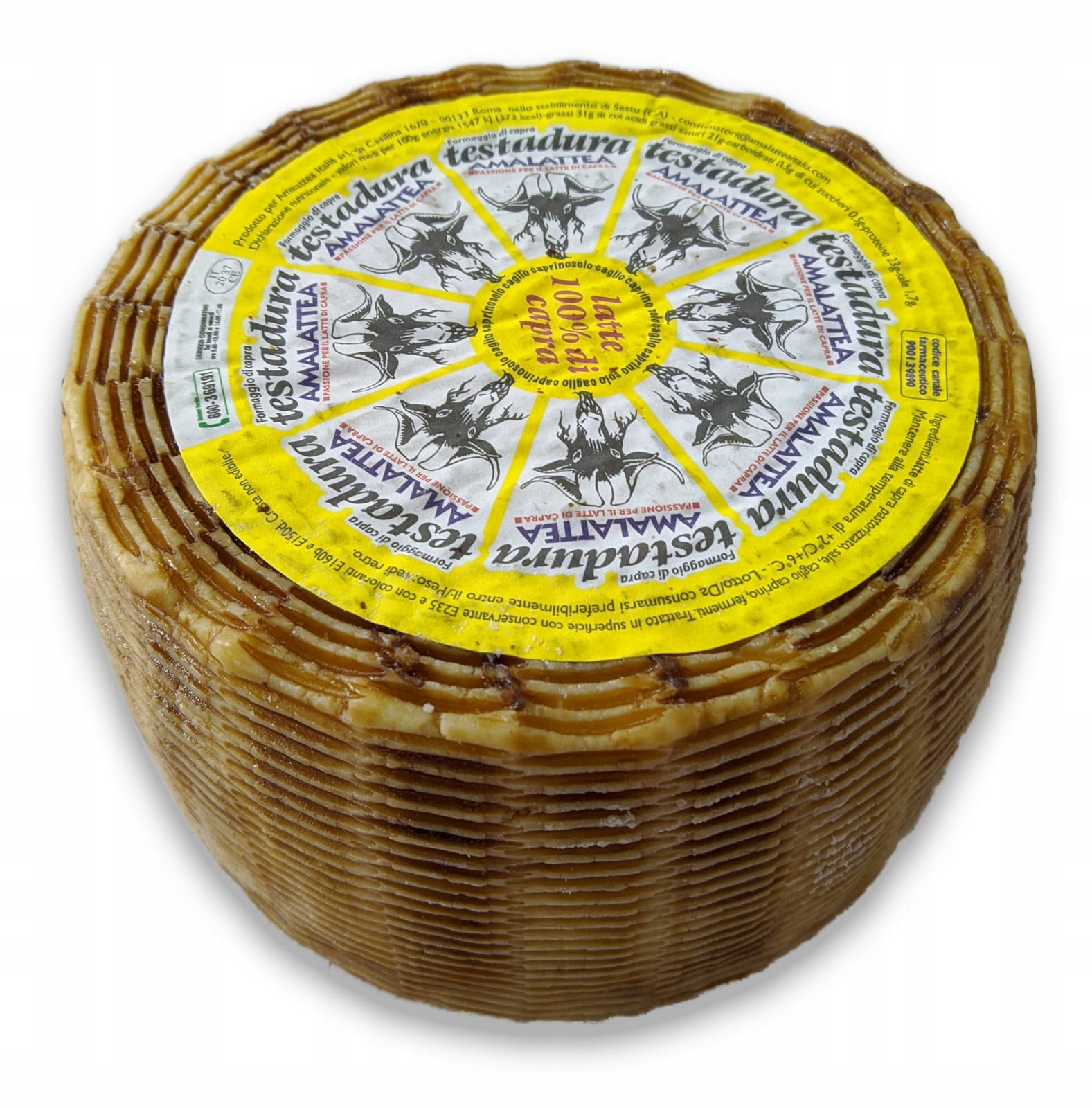 Kozí Italský Sýr Testadura di Capra 500 g