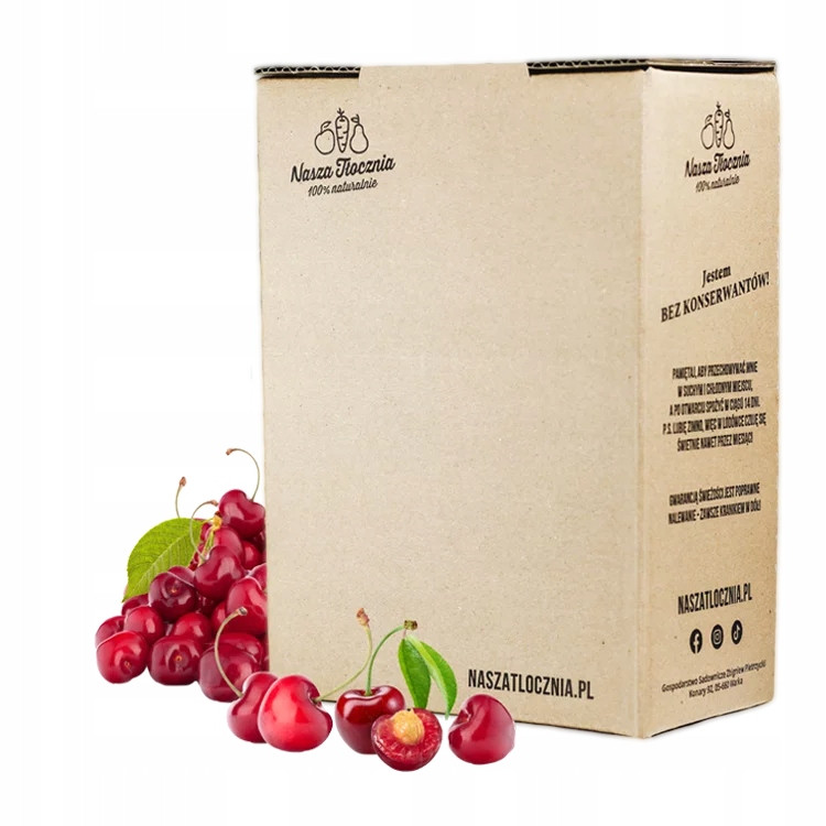 Nfc lisovaná šťáva 100% Višeň s třešní, víno, kompot bez cukru 5L