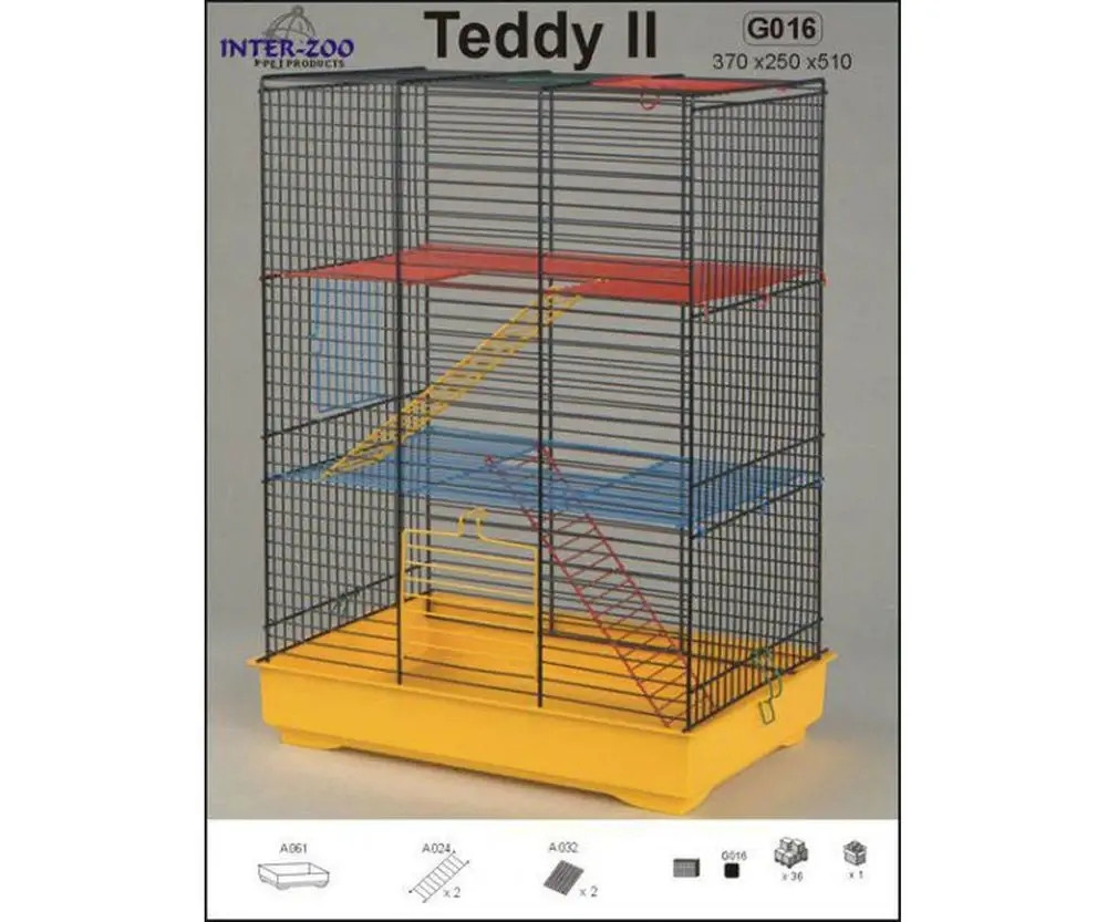 Inter-Zoo Teddy Eko Klec pro Křečka 43x28x38.5