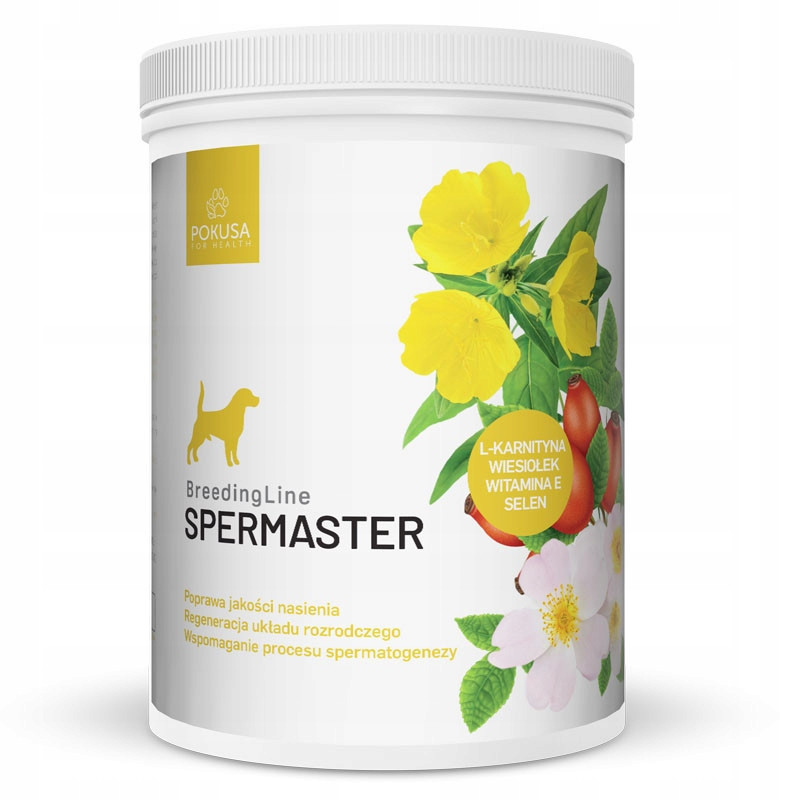 Pokusa Spermaster 350G Pro Samce Reproduktorů Selenové Kvasnice Šípková Růže