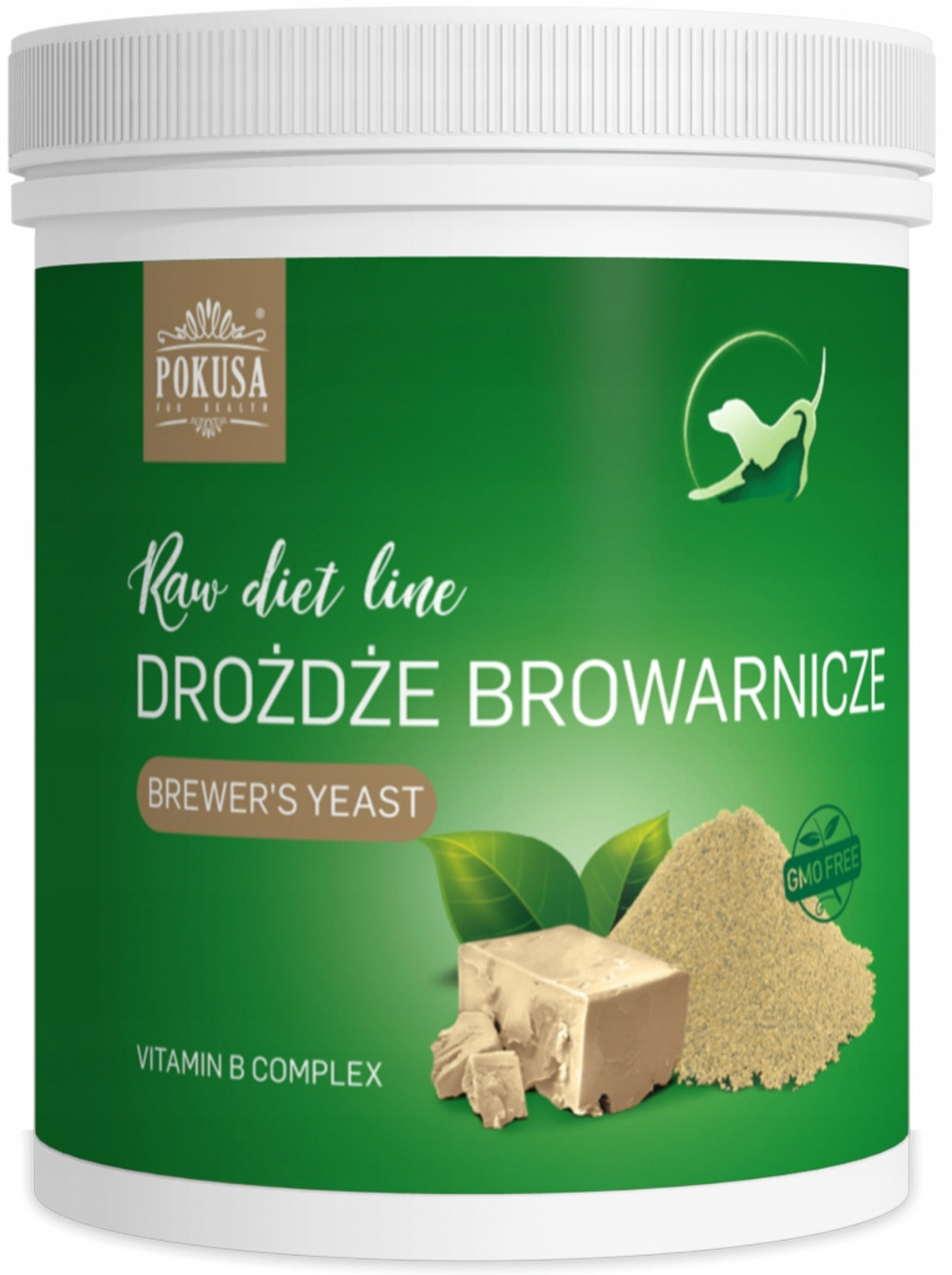 Pokusa Rawdietline Brewer's Yeast 1000G Droždí Pro Psa Na Srst