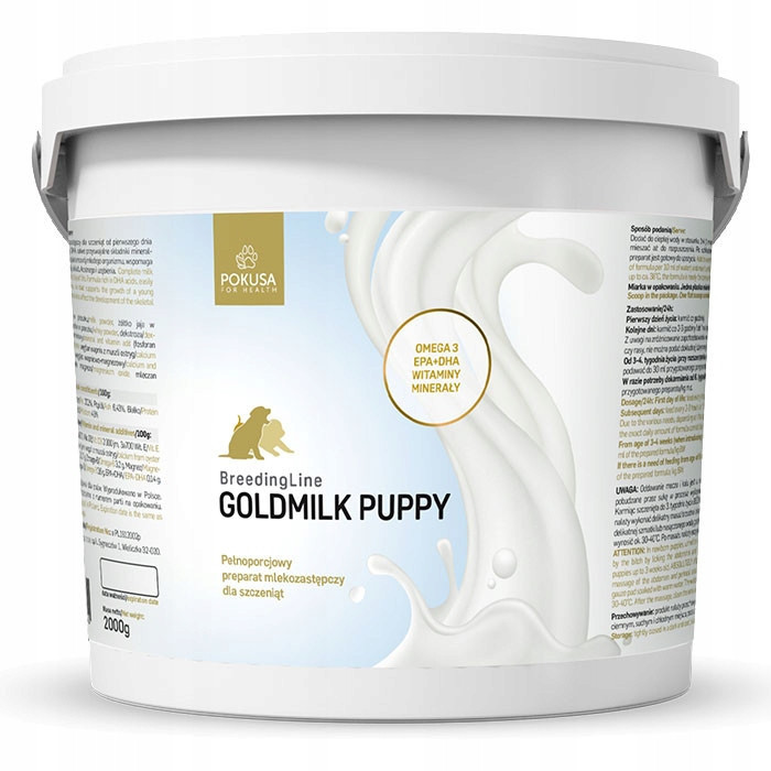 pokusa> Breedingline Goldmilk Puppy 2000G Náhradní Mléko Pro Štěňata