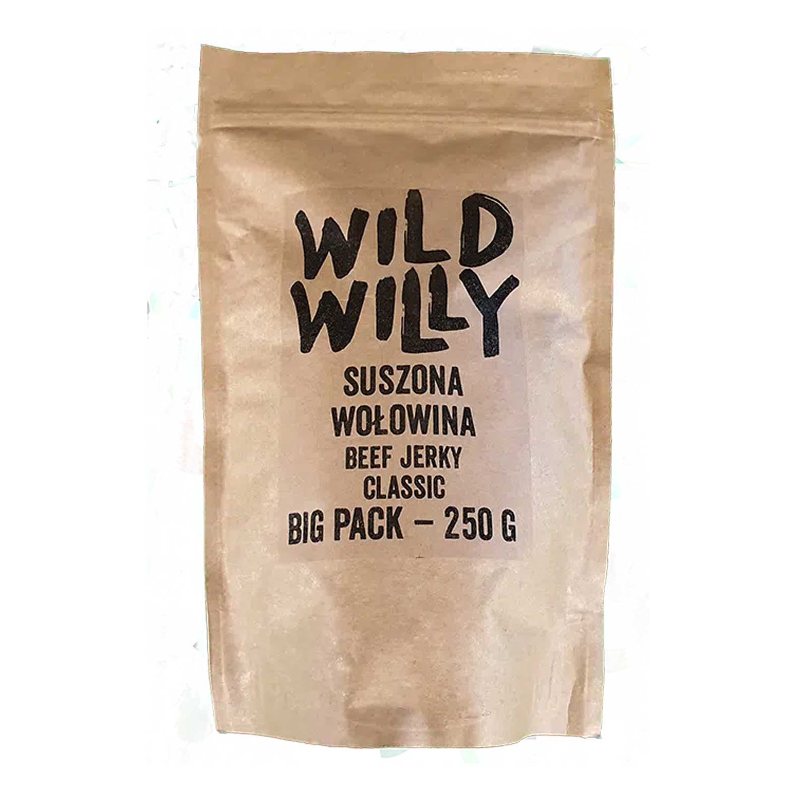 Sušené hovězí maso Wild Willy Classic Big Paka 250g