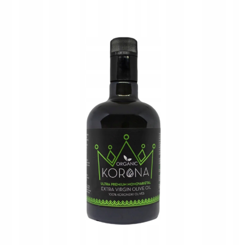 Prémiový extra panenský olivový olej Korona z ekologického pěstování 500 ml