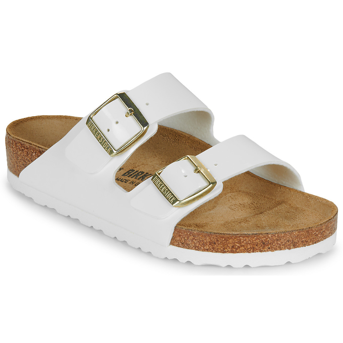 BIRKENSTOCK  Arizona BF Patent White  Bílá