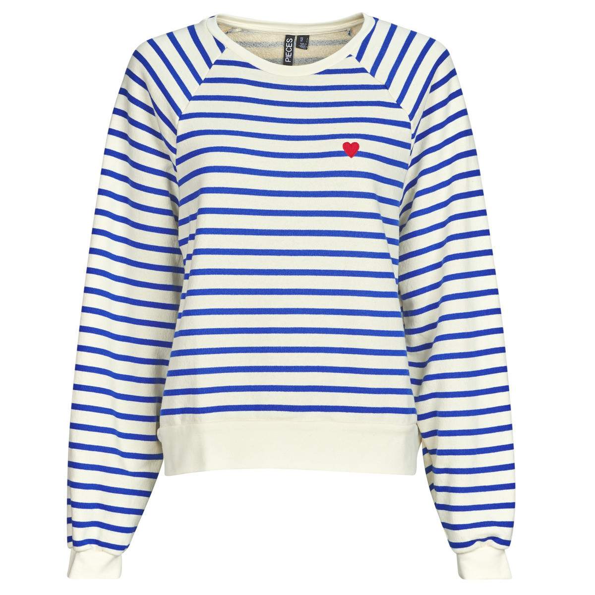 Pieces  PCGRETA LS EMB  ruznobarevne