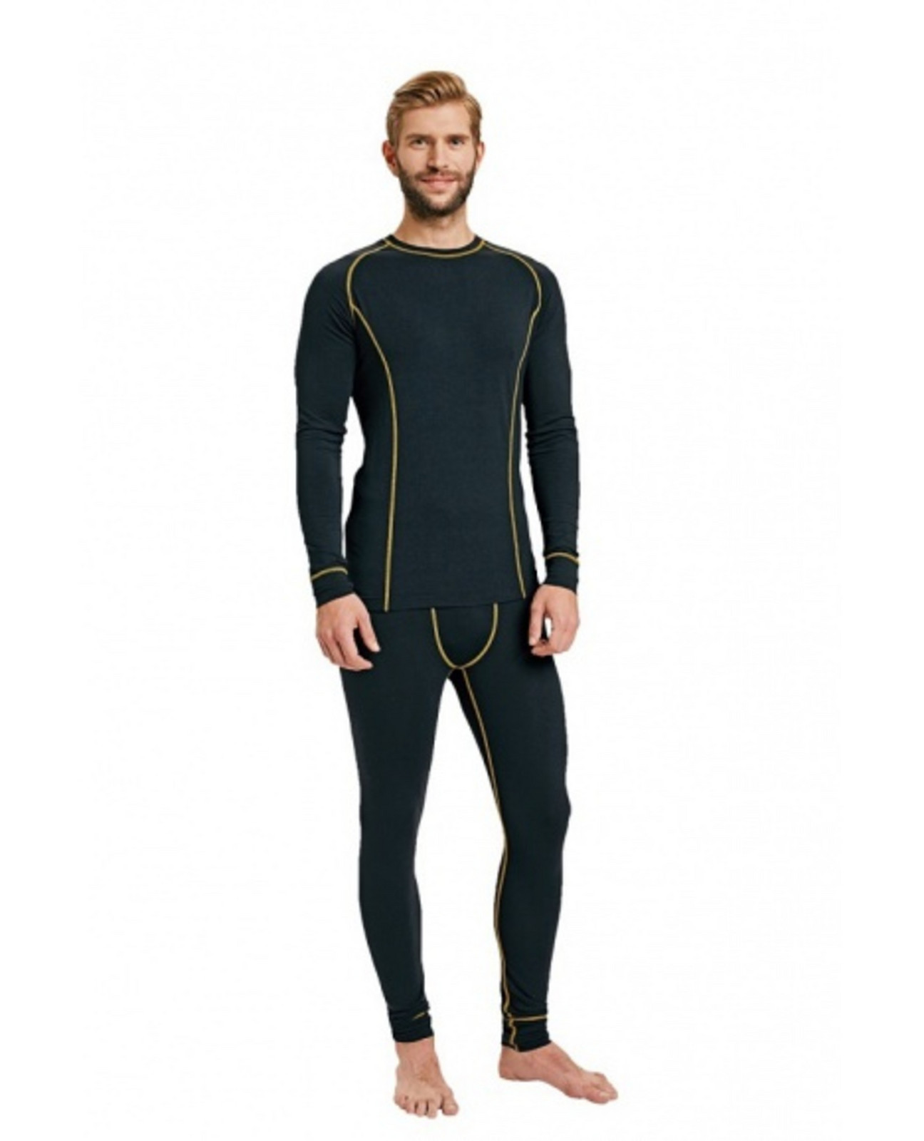 Cerva LOVELL dlouhý rukáv Funkční tričko černá 2XL-3XL 2XL-3XL