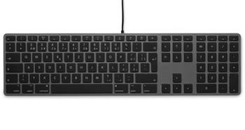 LMP USB Keyboard with numeric keypad space grey, CZ