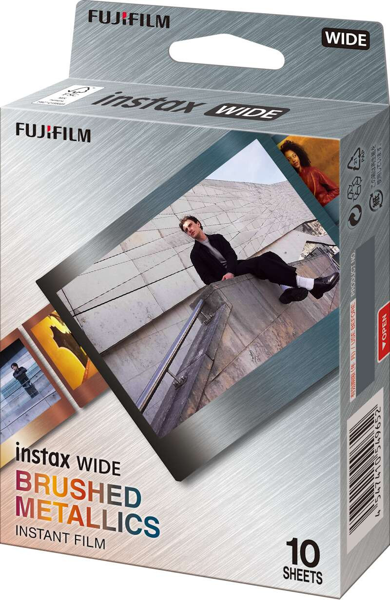 Fujifilm Instax Wide film Brushed Metal WW 1