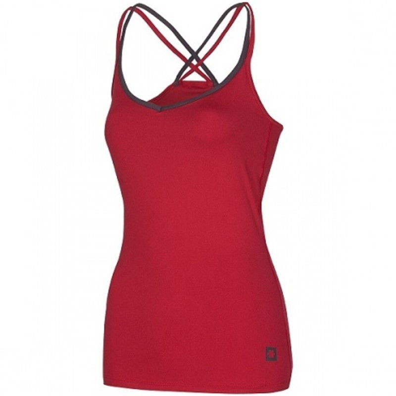 Ocun Dámský ultralehký lezecký top Ocun Corona Persian red