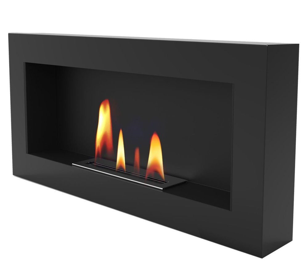 UNIFLAM biokrb 90x40cm černá mat s dvojitou bio vložkou