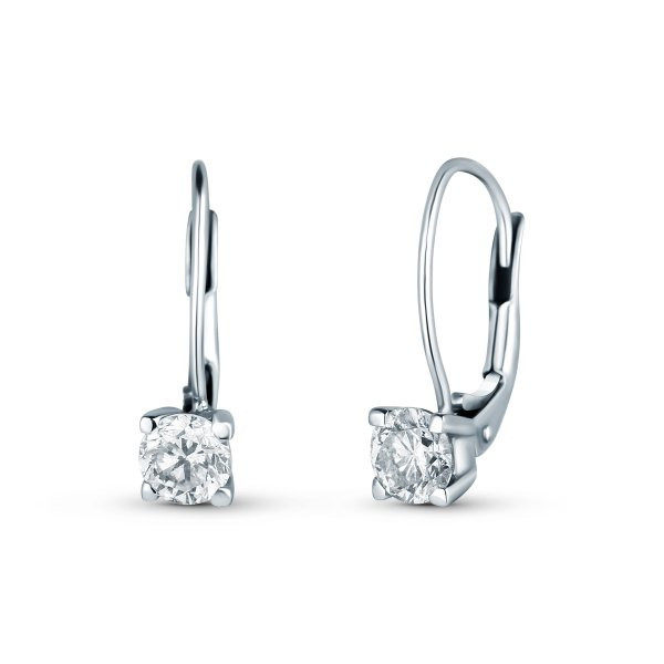 Náušnice s brilianty 334-356-001425 1.20g