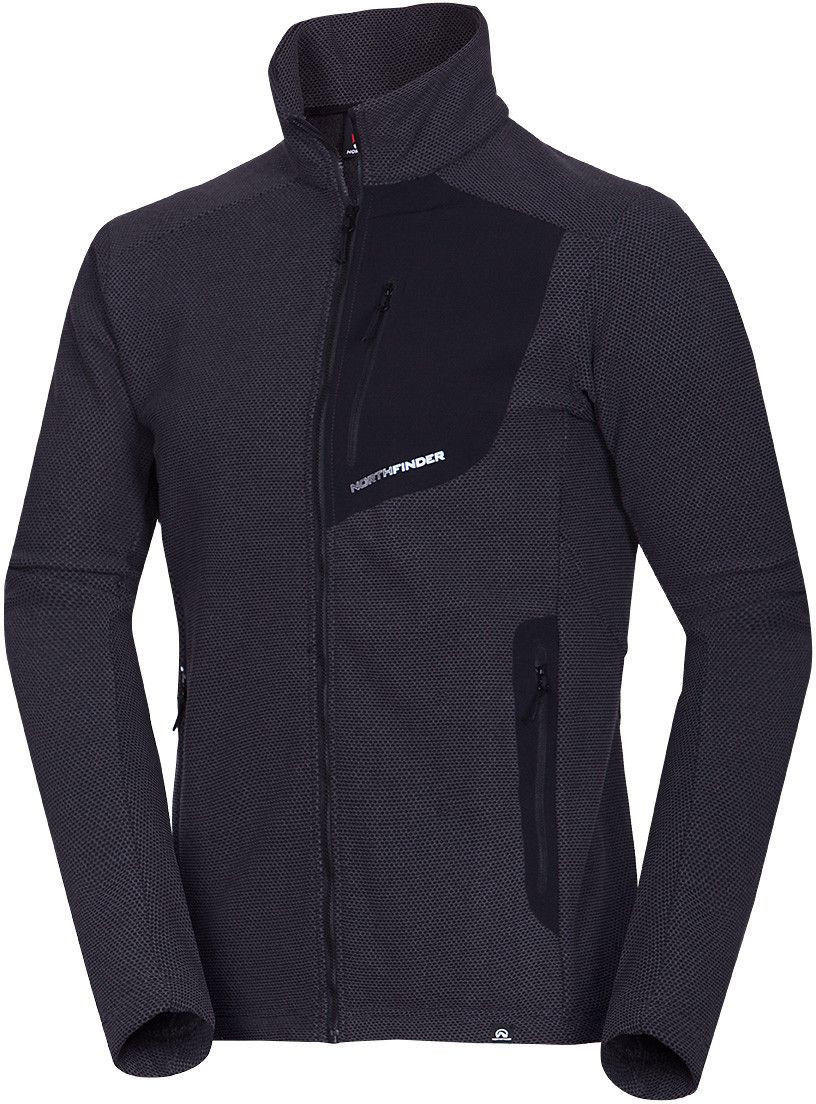 Northfinder LUDOVICO pánská mikina black MI-3845OR-269 Velikost: 2XL 8584153576619
