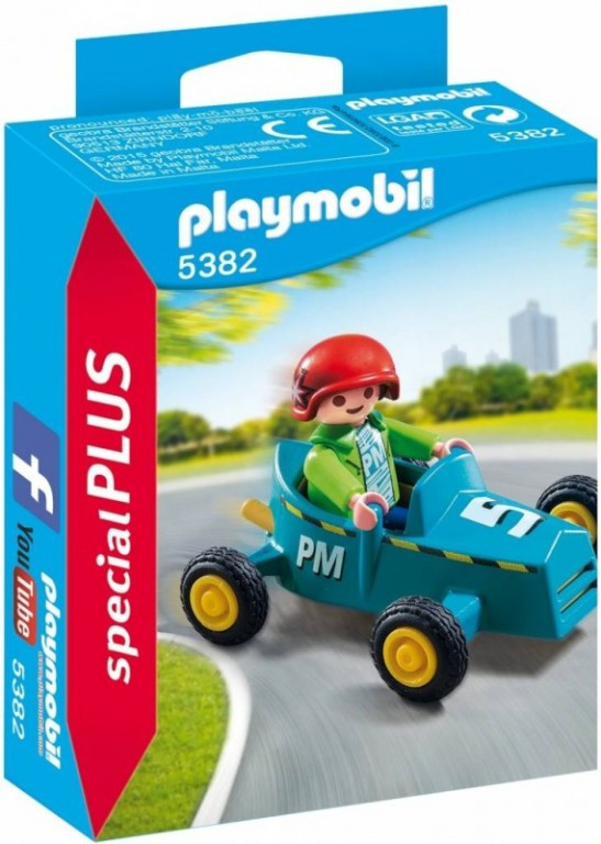 Playmobil Playmobil 5382 Chlapec s motokárou