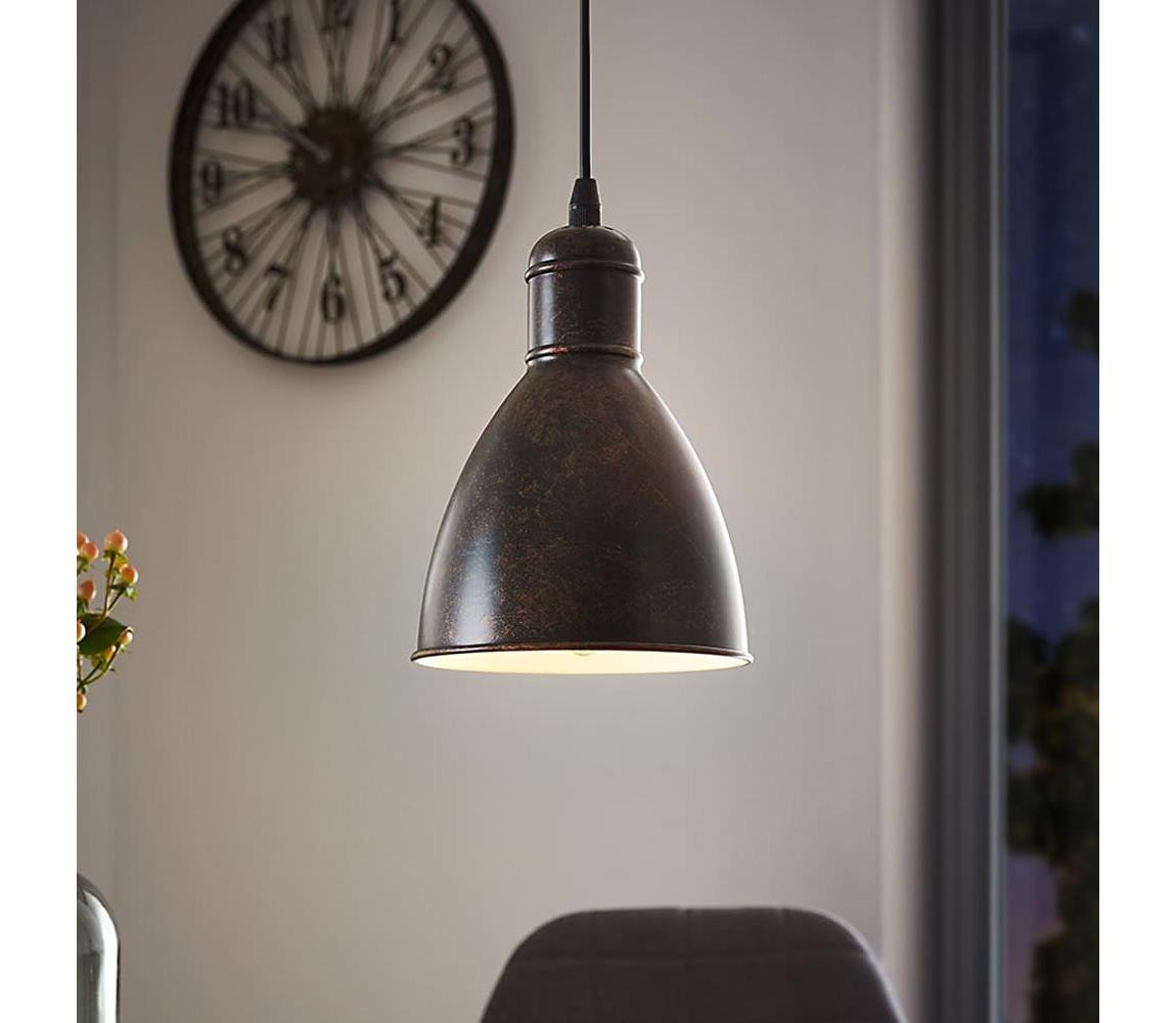 Eglo Eglo 49492 - Lustr PRIDDY 1 1xE27/60W/230V