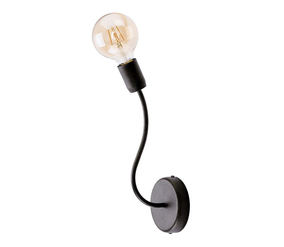 Jupiter Jupiter 1667 - Nástěnné svítidlo LUCE 1xE27/60W/230V titan