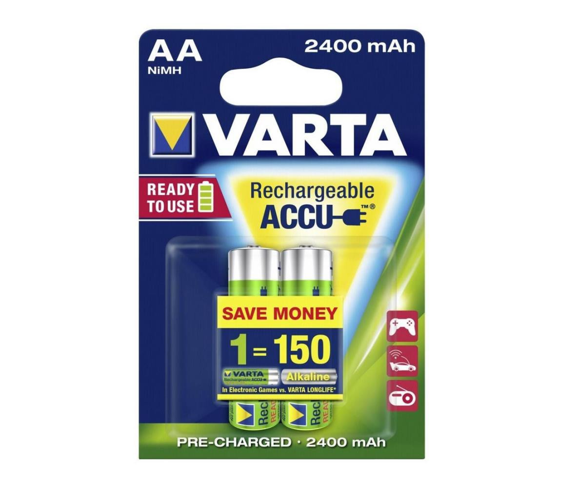VARTA Varta 56706 - 2 ks Nabíjecí baterie ACCU AA NiMH/2100mAh/1,2V