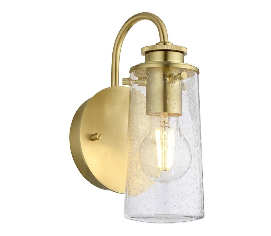 Elstead Kichler QN-BRAELYN1-BB -  Koupelnové svítidlo BRAELYN 1xE27/40W/230V IP44 zlatá