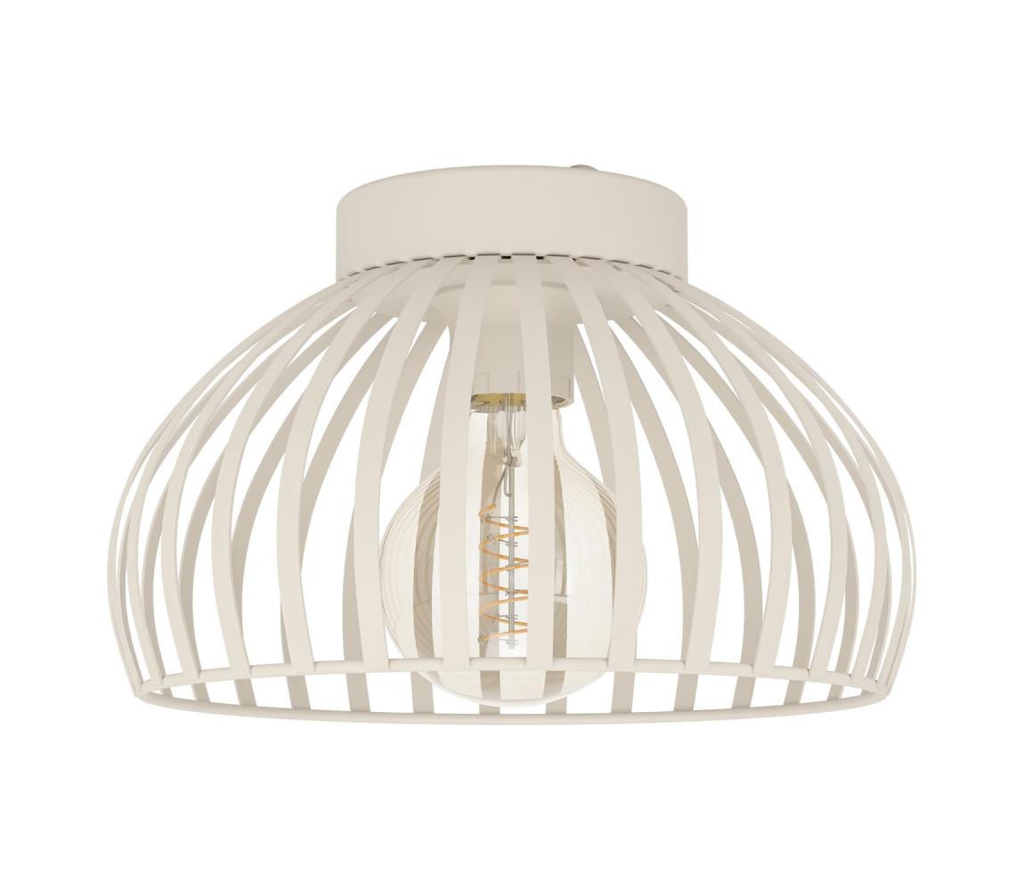 Eglo Eglo 901746 - Stropní svítidlo MOGANO 1xE27/40W/230V pr. 28 cm krémová