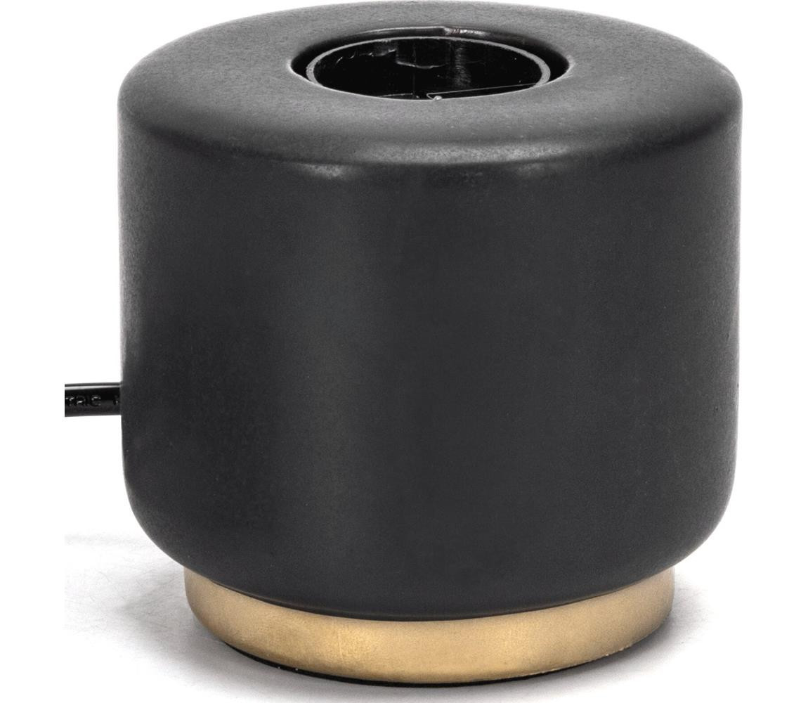 B.V.  - Stolní lampa 1xE27/60W/230V černá