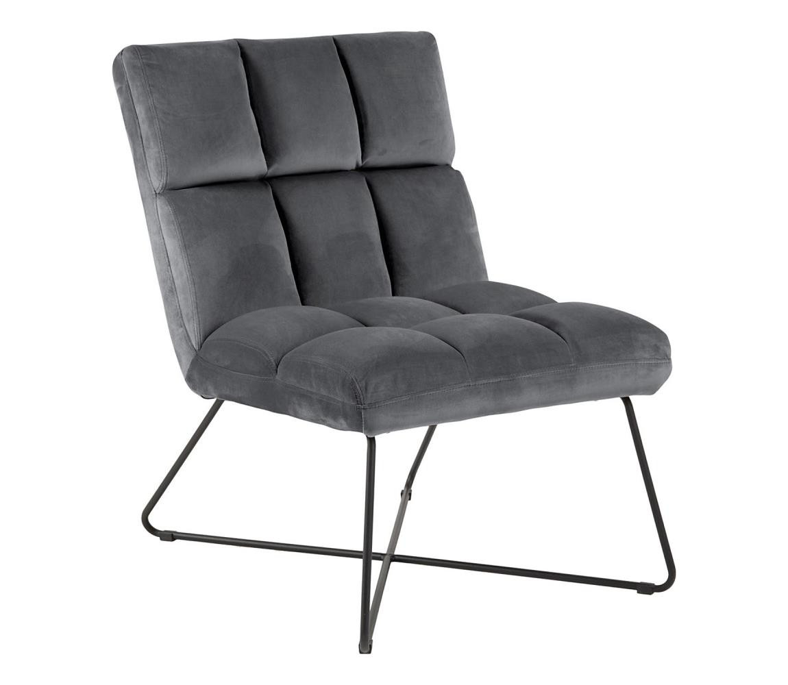 Actona Křeslo ZETA tmavě šedá