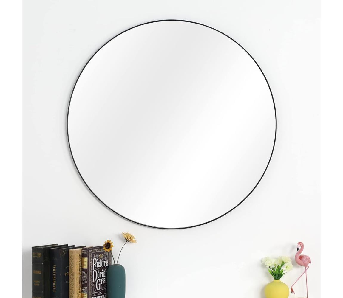 Nástěnné zrcadlo pr. 81 cm