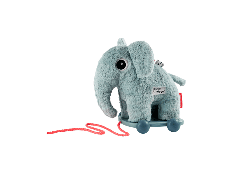 DONE BY DEER HRAČKA NA KOLEČKÁCH ELPHEE - MODRÁ