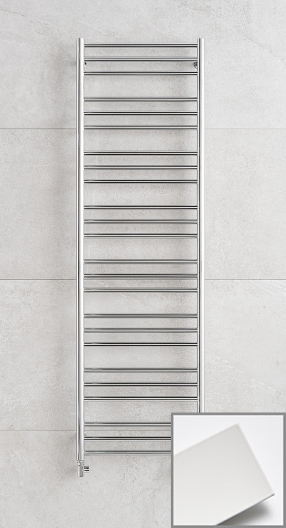 P.M.H PMH Sorano SN1 koupelnový radiátor 500x790 mm - metalická stříbrná (P.M.H.)