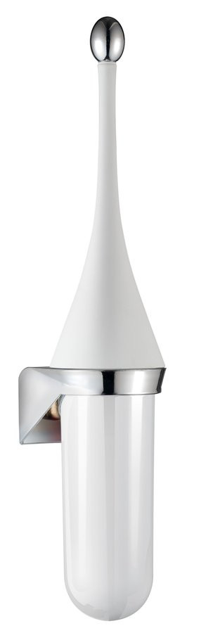 MARPLAST COLORED WC štětka závěsná, ABS, Soft Touch, bílá