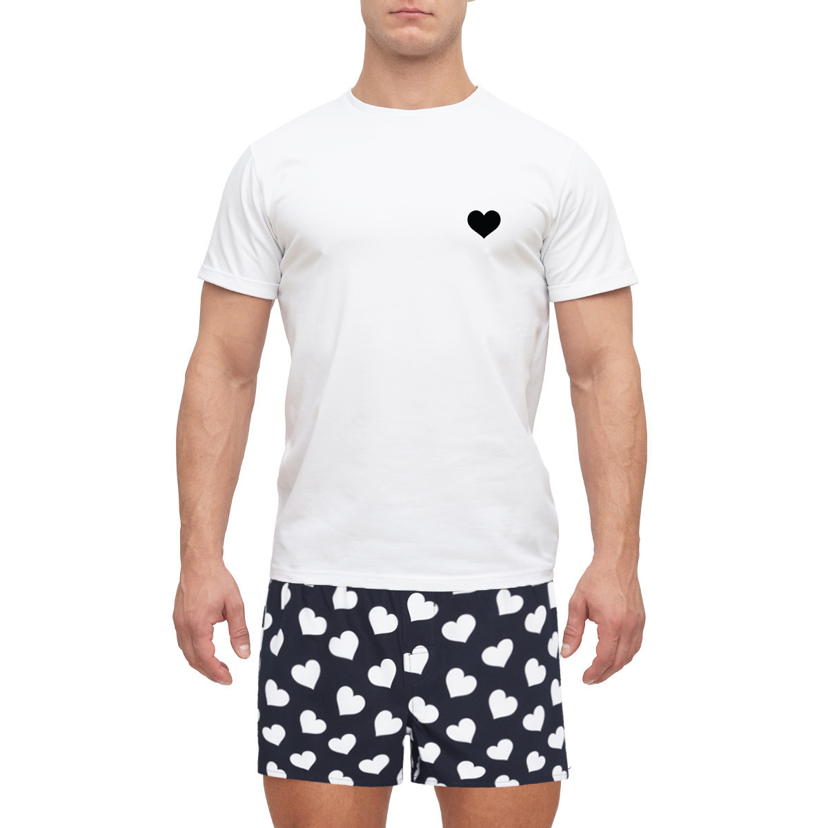 Slippsy Pánské tričko Romance bílé/XXL