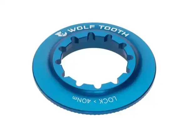 Wolf Tooth matice Centerlock Rotor Internal Spline modrá