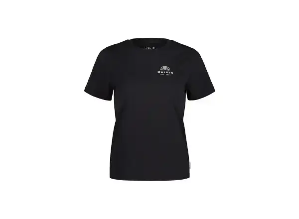 Maloja KanzelM. dámské triko krátký rukáv Deep Black vel. S