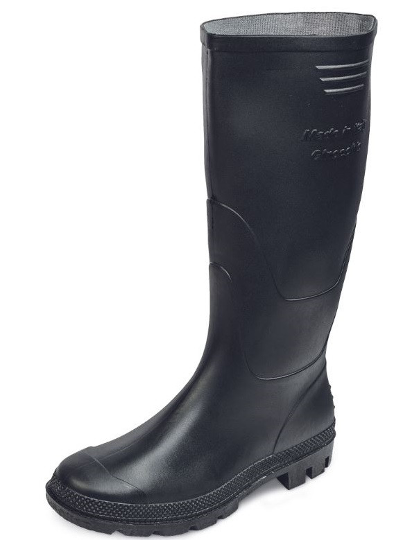 CERVA GINOCCHIO OB SRA PVC holínky vysoké černé