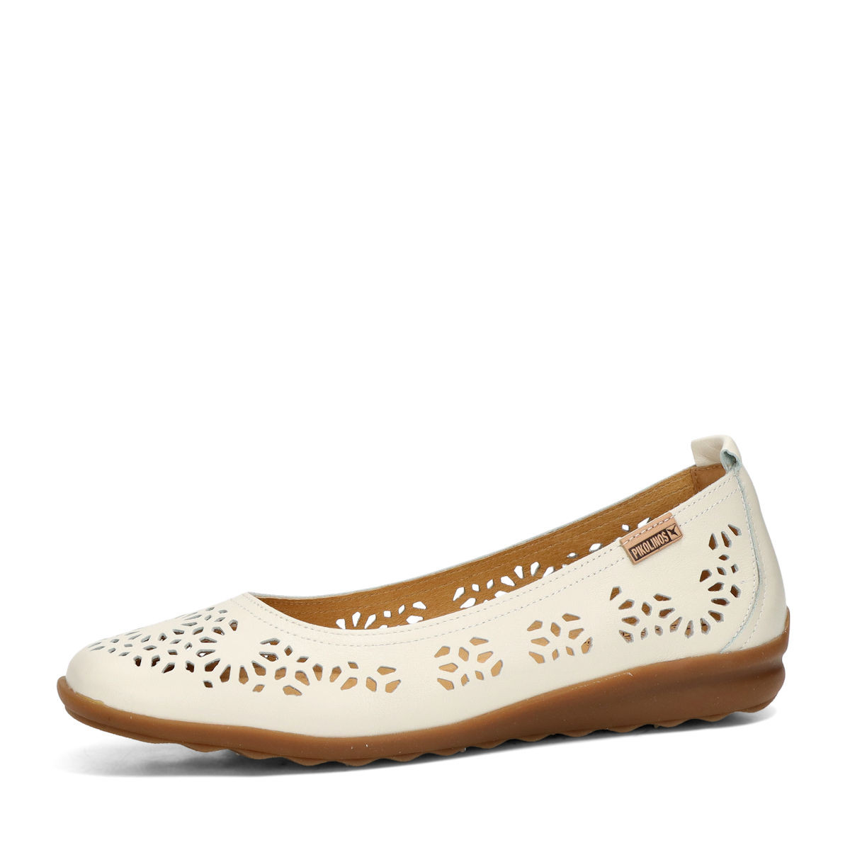 Pikolinos dámské kožené baleríny - béžové - 37