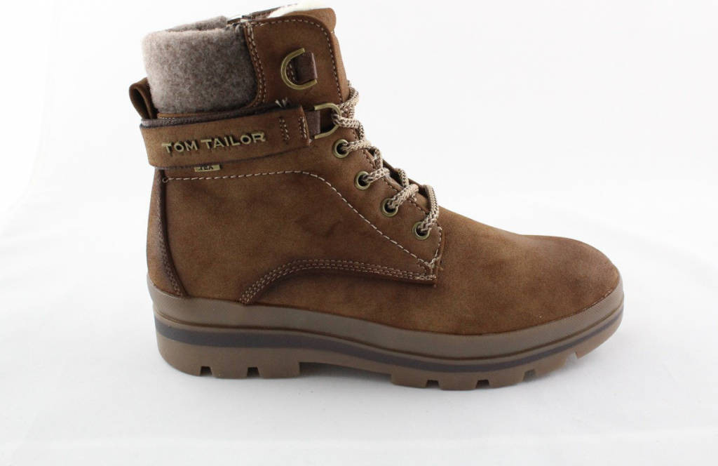 Tom Tailor 9090701 Dámské kotníkové boty whisky 40