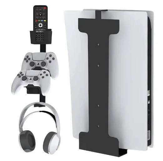 Držák Věšák Upevnění na zeď pro konzoli PlayStation Fat PS5 +Příslušenství