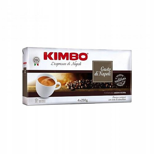 Kimbo Gusto di Napoli Mletá káva 4 x 250g
