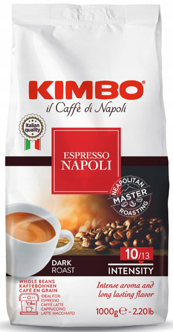 Káva Kimbo Espresso Napoli 1kg Káva zrnková