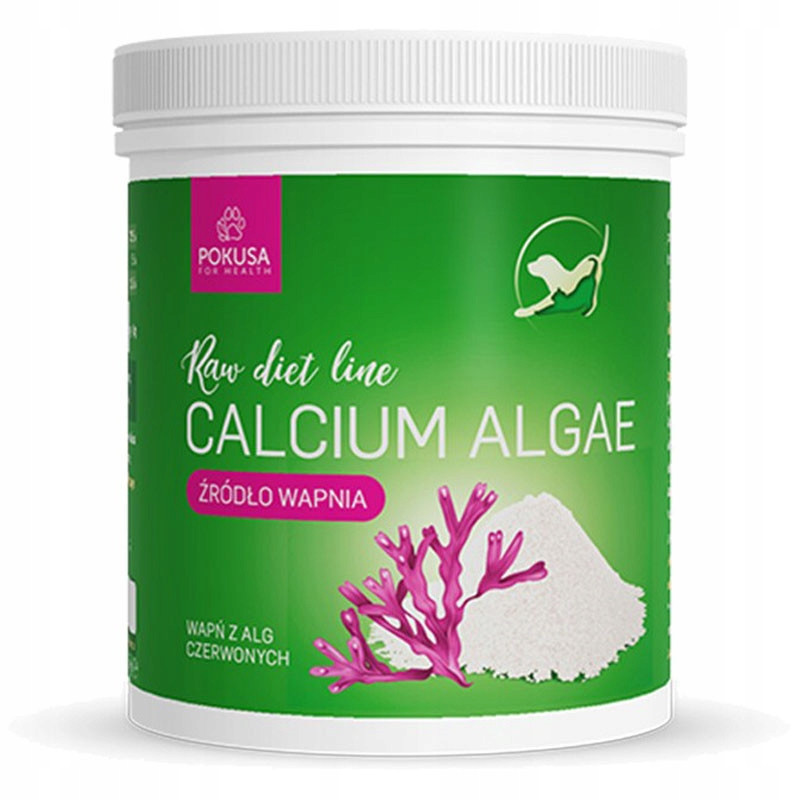 Pokusa Calcium Algae 100% Vápník Z Řas 450g Přírodní Doplněk Pro Psa